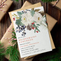 Mystisk vinter | Bridesmaids Luncheon Bröllop V2