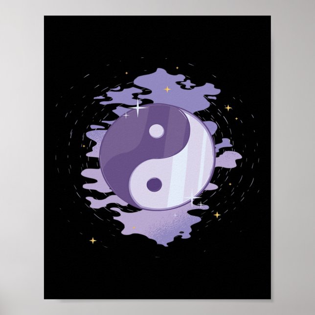 Mystisk Yin Yang  Poster (Framsidan)