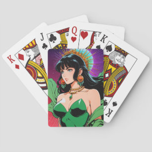 Mystiska Anime-spelkort Casinokort