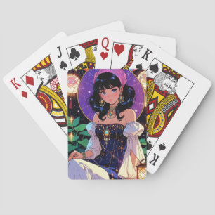 Mystiska Anime-spelkort Casinokort