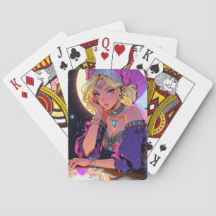 Mystiska Anime-spelkort Casinokort