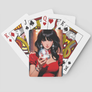 Mystiska Anime-spelkort Casinokort