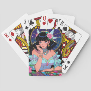 Mystiska Anime-spelkort Casinokort