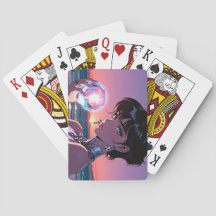 Mystiska Anime-spelkort Casinokort