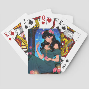 Mystiska Anime-spelkort Casinokort