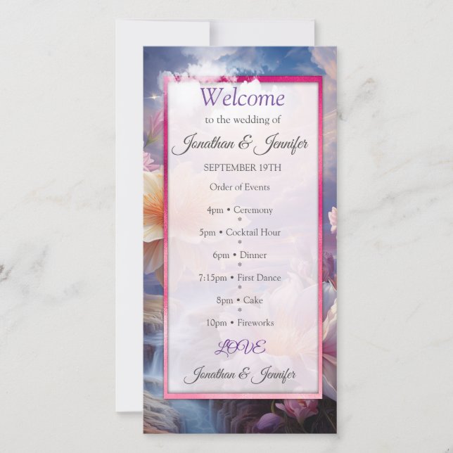 Mystiska blommor i den övernaturliga Realm (Framsida)