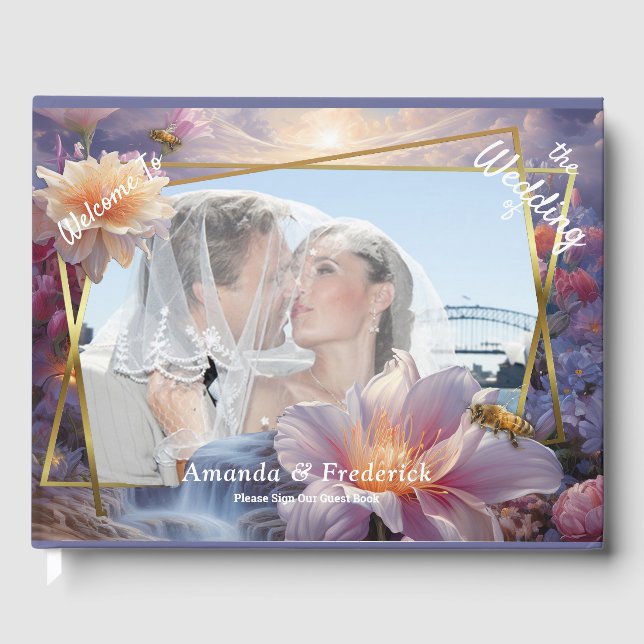 Mystiska blommor i den övernaturliga Realm Gästböcker (Framsida)