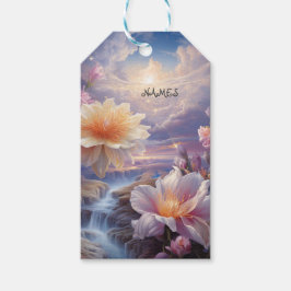 Mystiska blommor i den övernaturliga Realm Presentetikett