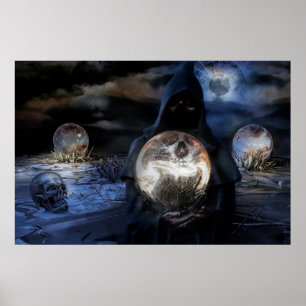 Mystiska Döskallar Poster
