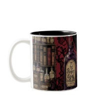 Mystiska Elixir & Raven Gotisk Kaffe Mugg 11 oz
