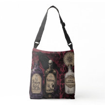 Mystiska Elixirer & Raven Crossbody Väska Medium