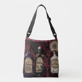 Mystiska Elixirer & Raven Crossbody Väska Medium