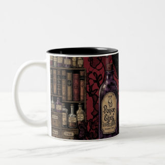 Mystiska Elixirer & Raven Gotisk Kaffe Mugg 11 oz