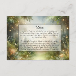 Mystiska Forrests Ängsmagi Tilläggskort