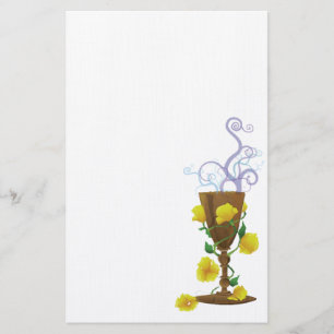 'Mystiska Goblet Brevpapper