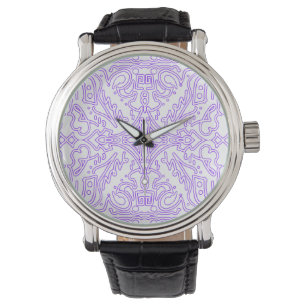 Mystiska nebulosan lila armbandsur