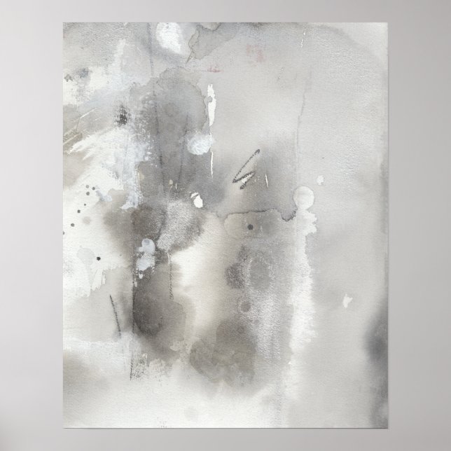 Mystiska objekt - Grått Poster (Framsidan)