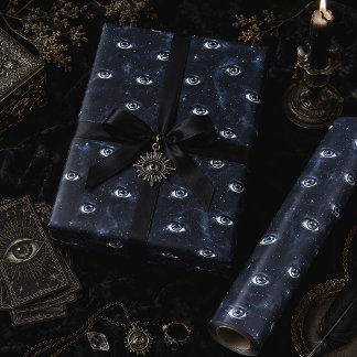 Mystiska ögon Ockult Gothic Presentpapper
