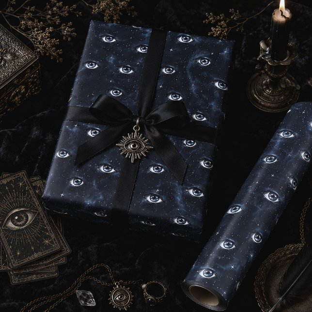 Mystiska ögon Ockult Gothic Presentpapper (Skapare uppladdad)