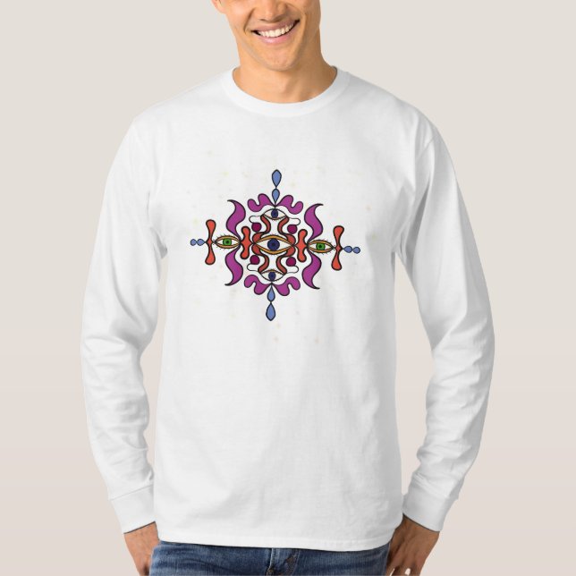 Mystiska ögon T-shirt (Framsida)