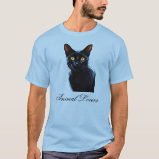 Mystiska ögonblick med vår Magic Black Cat-design T Shirt