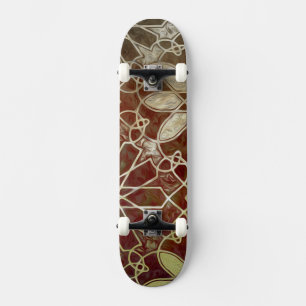 Mystiska plattor II Old School Skateboard Bräda 18 Cm