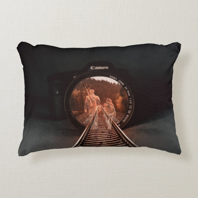 Mystiska skuggor prydnadskudde (Framsidan)