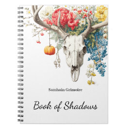 Mystiska sömnar | Samhain Grimoire Bok of Shadow Anteckningsbok