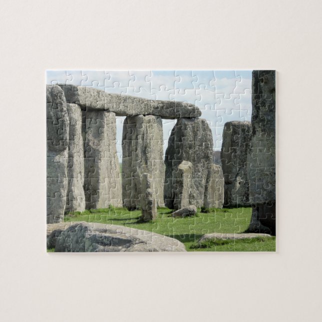 Mystiska Stonehenge i England Pussel (Horisontell)