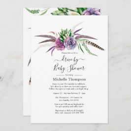 Mystiska sukler kör med Möhippa eller babyskor Inbjudningar