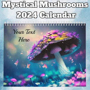 Mystiska svampar 2024 kalender