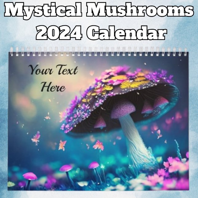 Mystiska svampar 2024 kalender (Skapare uppladdad)