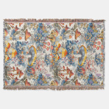 Mystiska svampar i Toile De Jouy