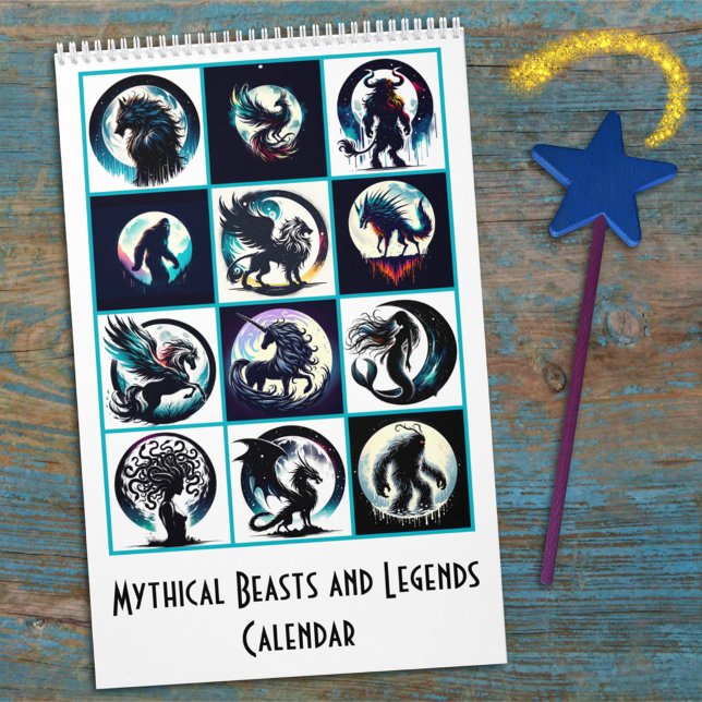 Mystiska varelser och legender kalender (Skapare uppladdad)
