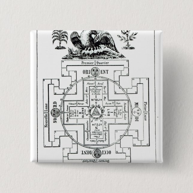 Mystiskt diagram av Solomons Knapp (Framsida)