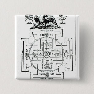 Mystiskt diagram av Solomons Knapp