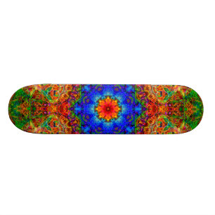 Mystiskt glöd av seglingvinden skateboard bräda 19,5 cm