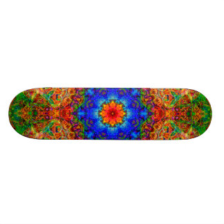 Mystiskt glöd av seglingvinden skateboard bräda 19,5 cm