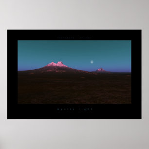 mystiskt ljus poster