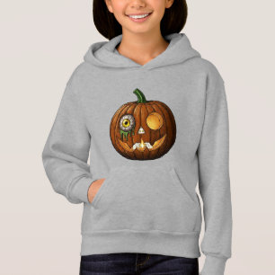 Mystiskt ögon & skelett-händer Jack-O-Lantern T Shirt