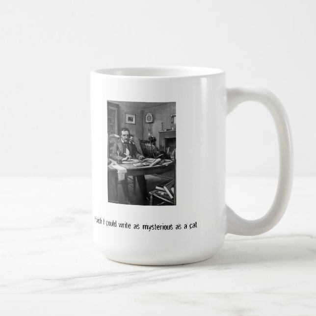 Mystiskt som en kattmugg kaffemugg (Höger)