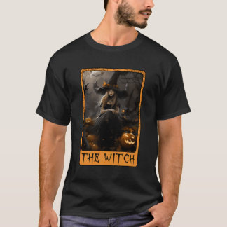 Mystiskt tält som vandrar i skogen Halltop T Shirt