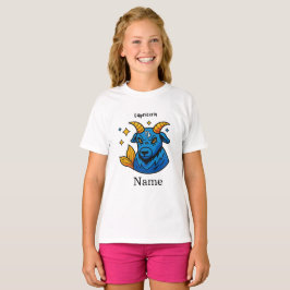 Mystiskt Zodiac Stenbocken Sjö Bock Astrologi T Shirt