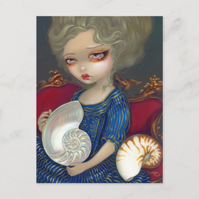 "Mystium of the Nautilus" vykort (Framsida)