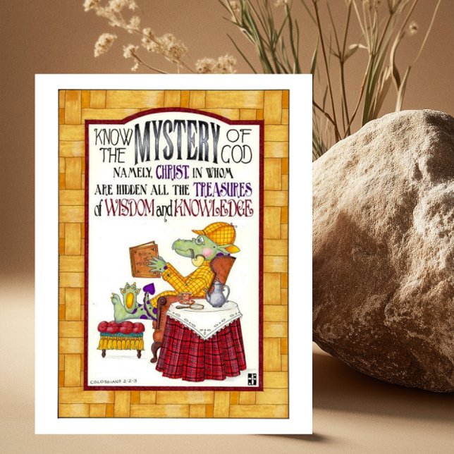 Mystium till Guds inspirationspapper Vykort (Skapare uppladdad)