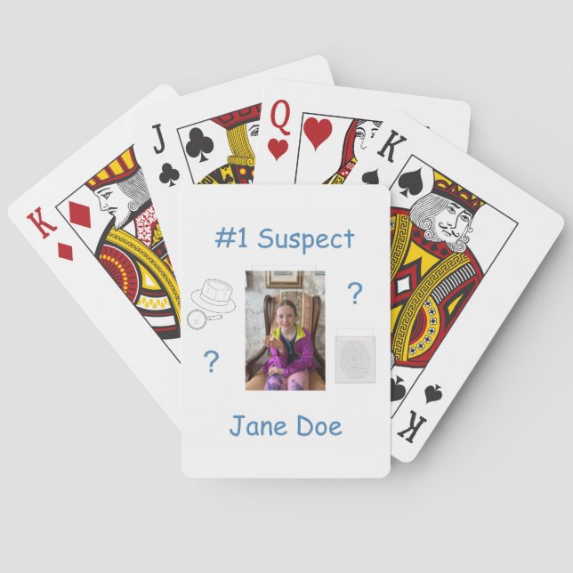 Mystoppbrottsnämnd för att lösa vittnesmål casinokort (Baksidan)