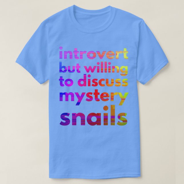 Mystoppet Snigel 16 T Shirt (Design framsida)