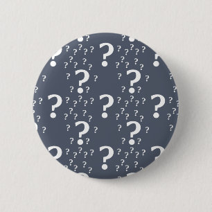 Mystoppets frågetecken, dold puzzle blue-grått knapp