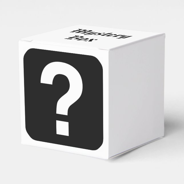 Mystopplåda Presentaskar (Framsidan Sidan)