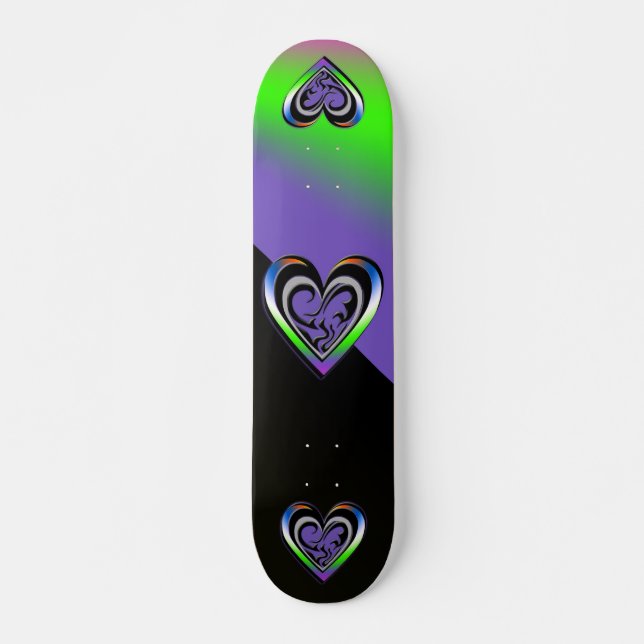 Mystoppskateboard Deck Mini Skateboard Bräda 18,5 Cm (Framsida)